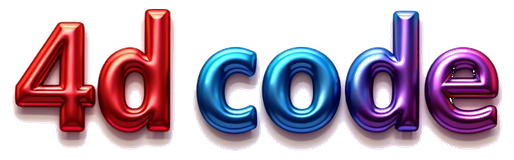 4d code logo